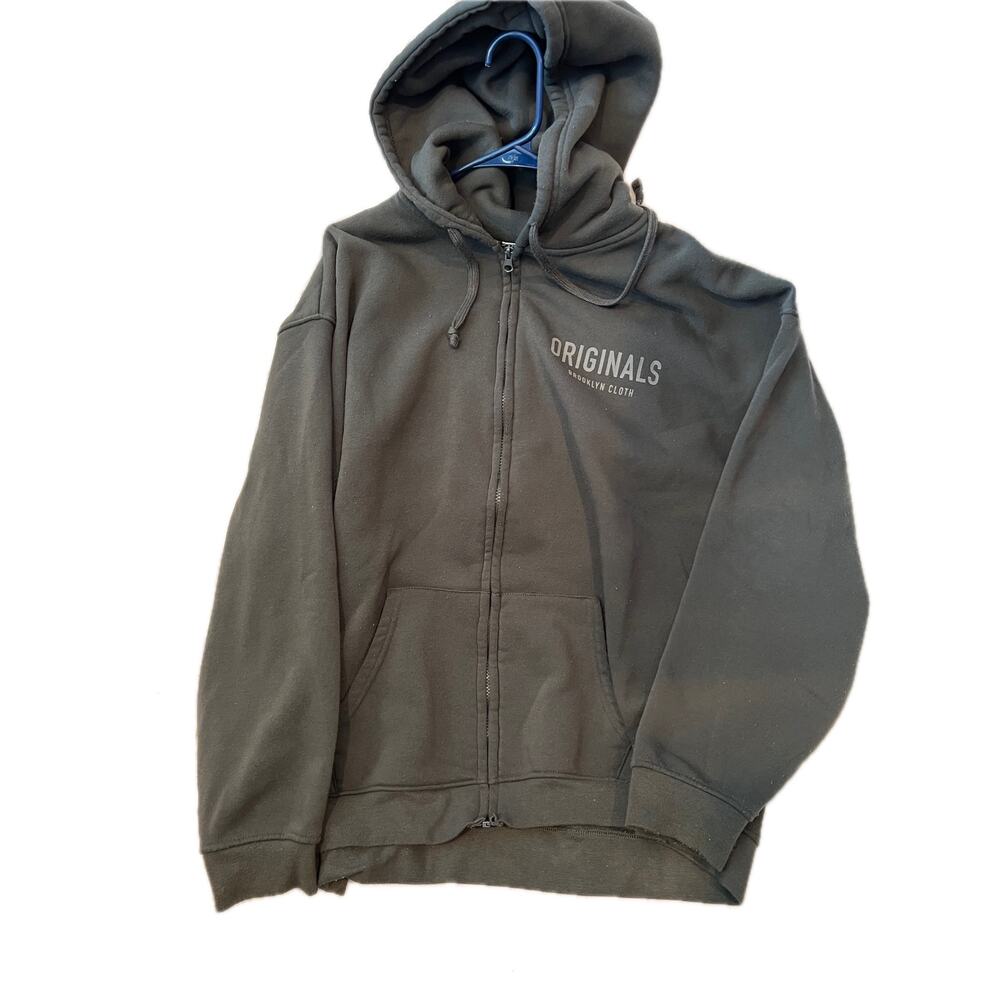 Originals By Brooklyn Cloth Full Zip Hoodie Mens XL